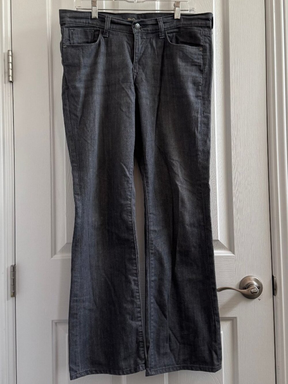 Old Navy The Sweetheart Grey Denim Jeans Size 10 Straight Cut